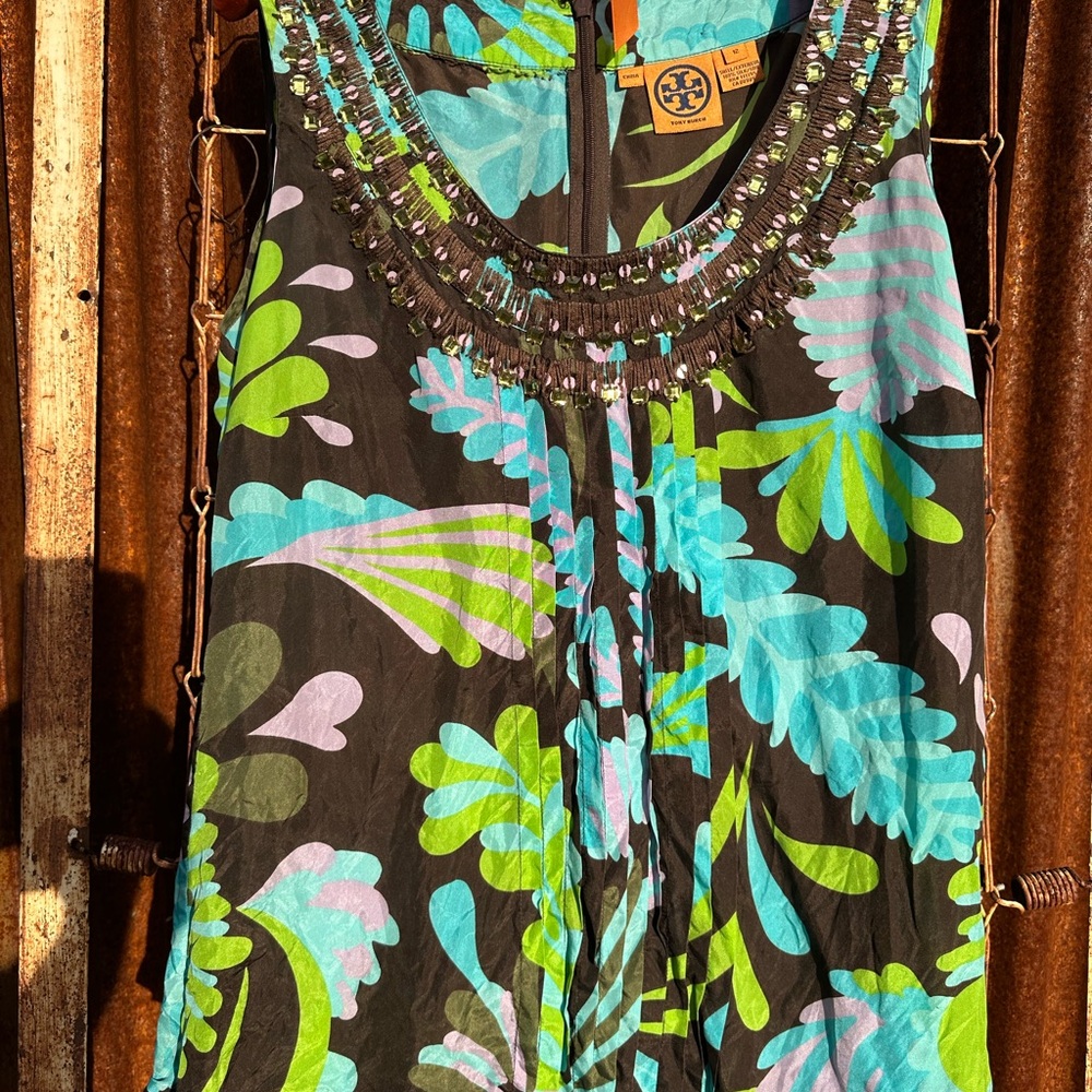 Tory Burch Multicolor Sleeveless Dress